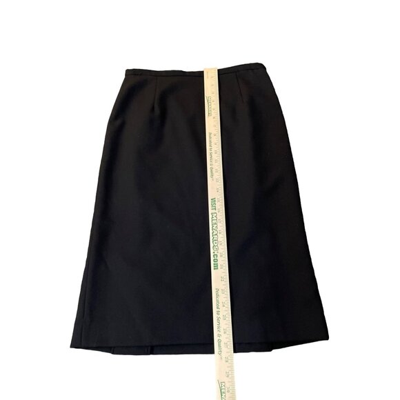 Vintage Pendleton Skirt Womens 6 Used Black - Picture 11 of 13